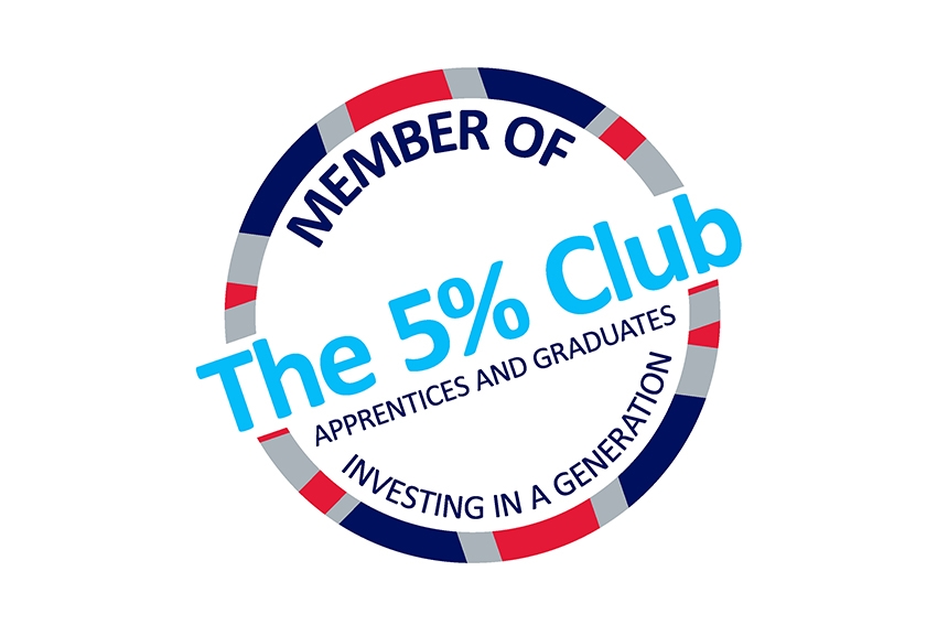 Caddick Earns Prestigious Gold Membership in The 5% Club