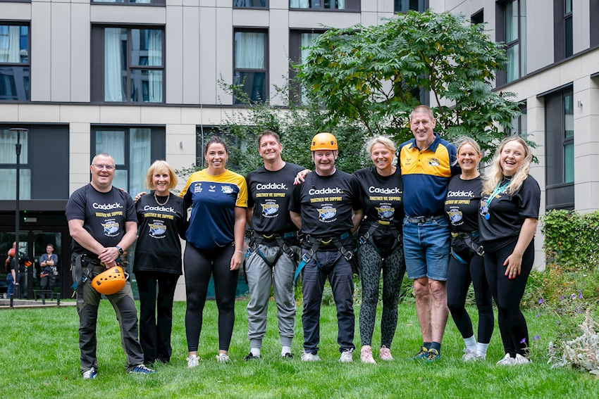 Charity Abseil Raises Over £17k for Leeds Rhinos Foundation