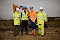 Caddick Starts on Site at Trafford Park’s New Distribution Facility