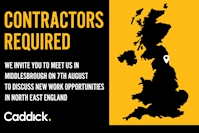 North East Suppliers Sought As Caddick Expands Across Region